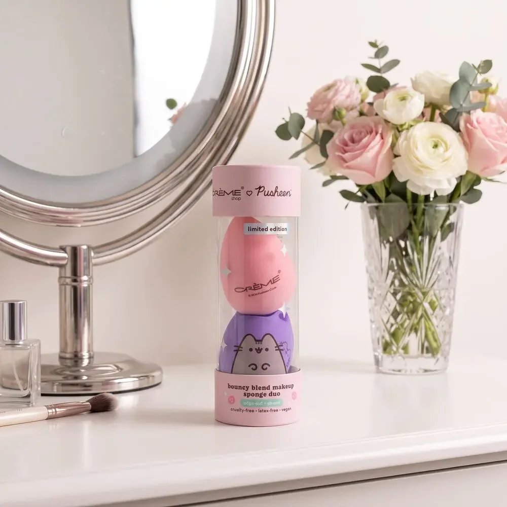 The Crème Shop x Pusheen Bouncy Blend Makeup Sponge Duo Limited Edition